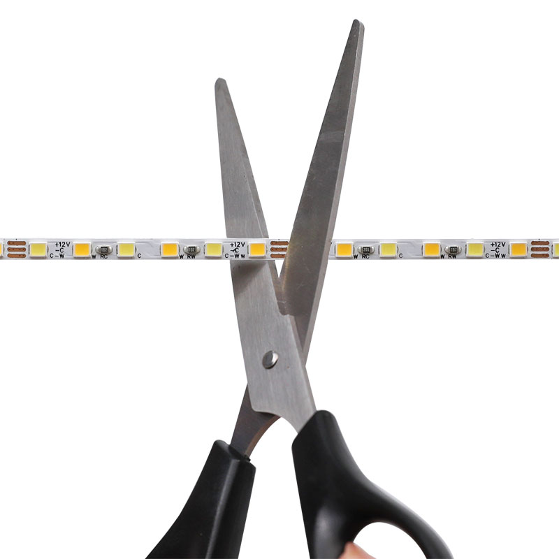 12V Smallest 4mm 2835 CCT Dual White LED Strip 600 Lights 12V Smallest 4mm 2835 CCT Dual White LED Strip 600 Lights